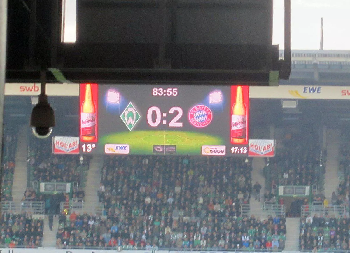 BUNDESLIGA: SV WERDER BREMEN - FC BAYERN MÜNCHEN