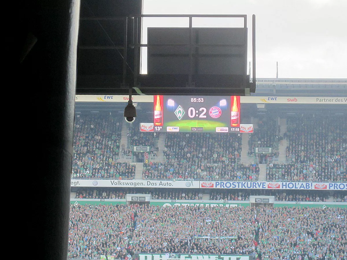 BUNDESLIGA: SV WERDER BREMEN - FC BAYERN MÜNCHEN