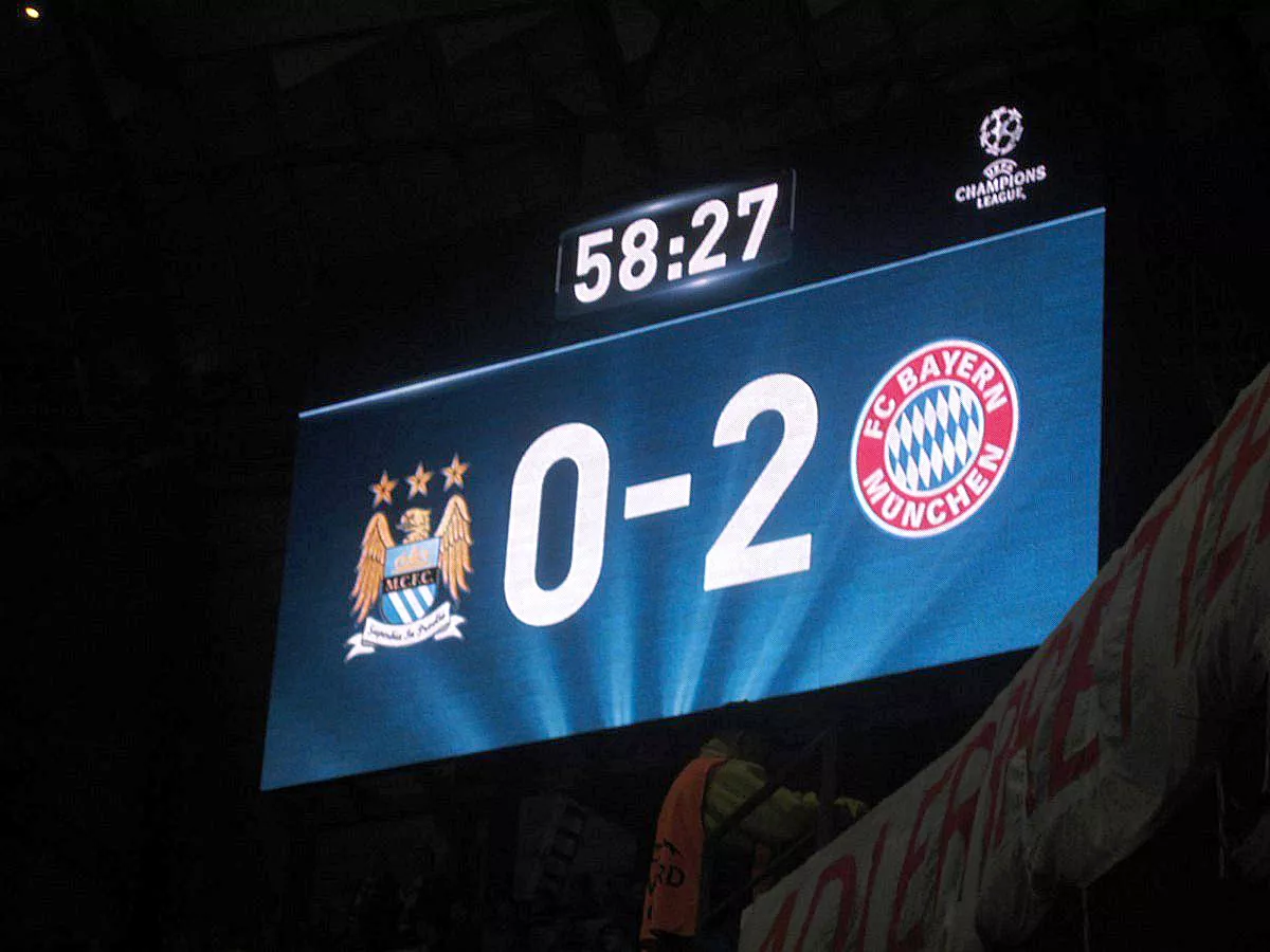 CHAMPIONS LEAQUE: MANCHESTER CITY - FC BAYERN MÜNCHEN