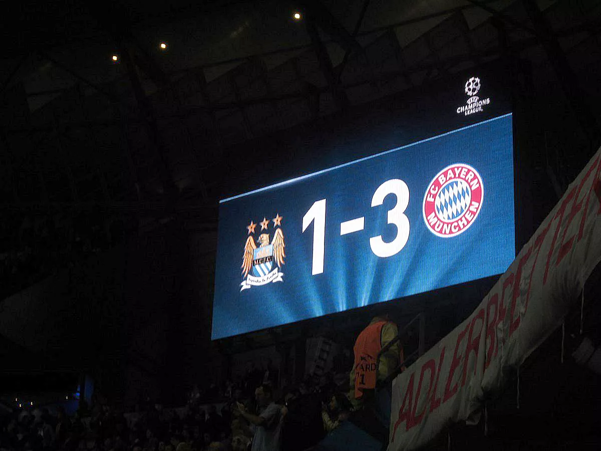 CHAMPIONS LEAQUE: MANCHESTER CITY - FC BAYERN MÜNCHEN