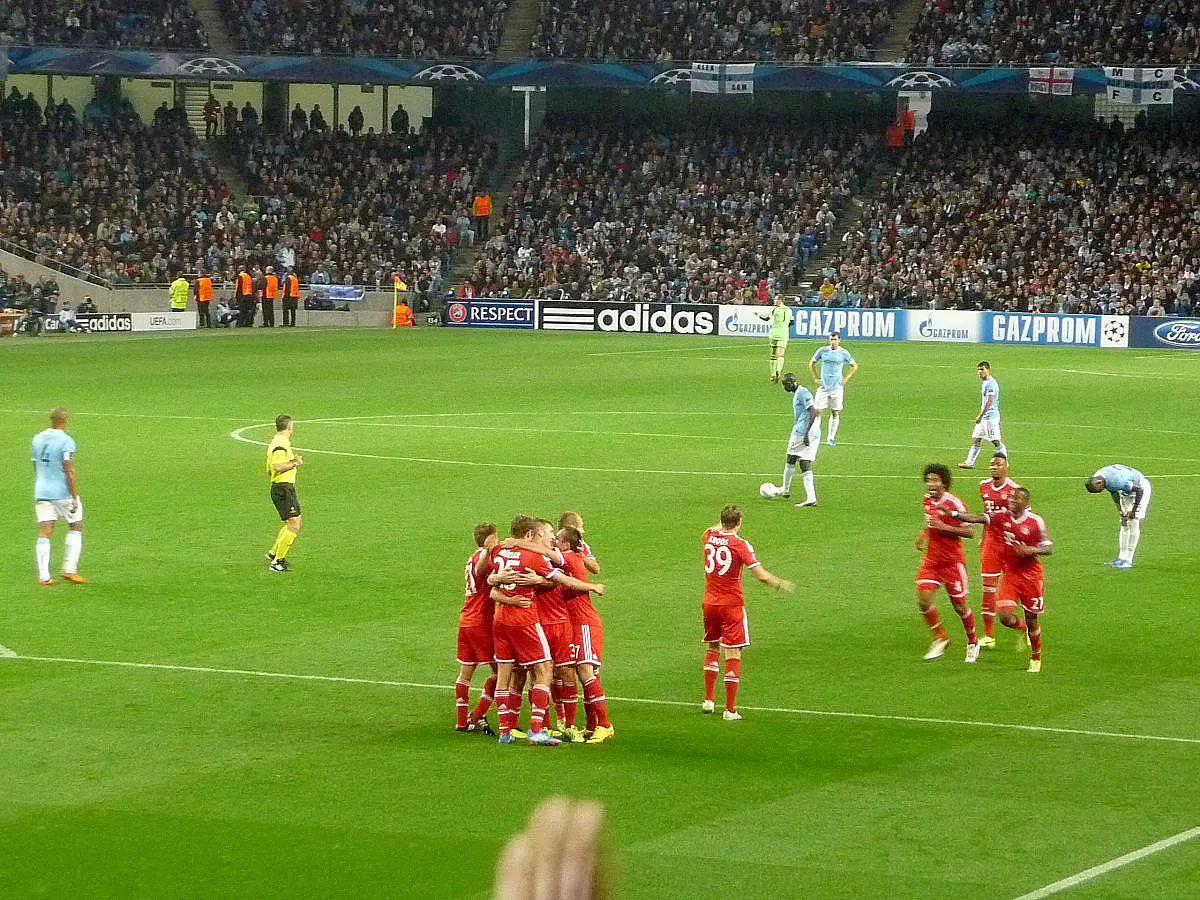 CHAMPIONS LEAQUE: MANCHESTER CITY - FC BAYERN MÜNCHEN