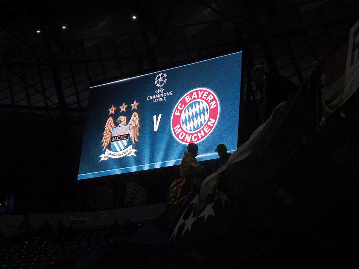 CHAMPIONS LEAQUE: MANCHESTER CITY - FC BAYERN MÜNCHEN