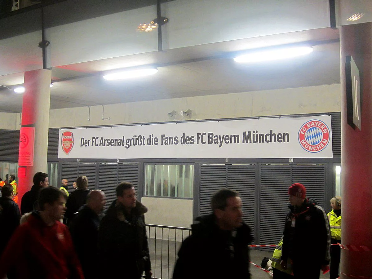 CHAMPIONS LEAQUE: ARSENAL LONDON - FC BAYERN MÜNCHEN