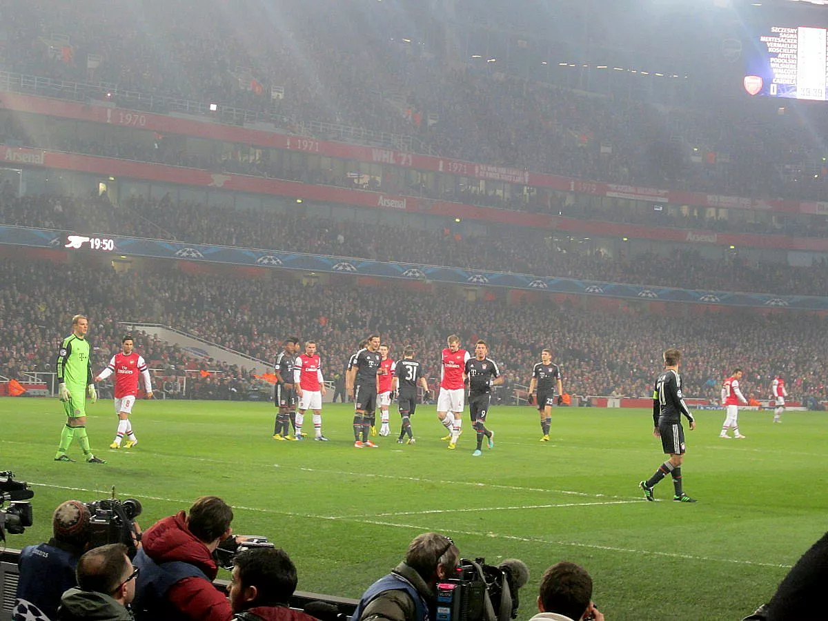 CHAMPIONS LEAQUE: ARSENAL LONDON - FC BAYERN MÜNCHEN