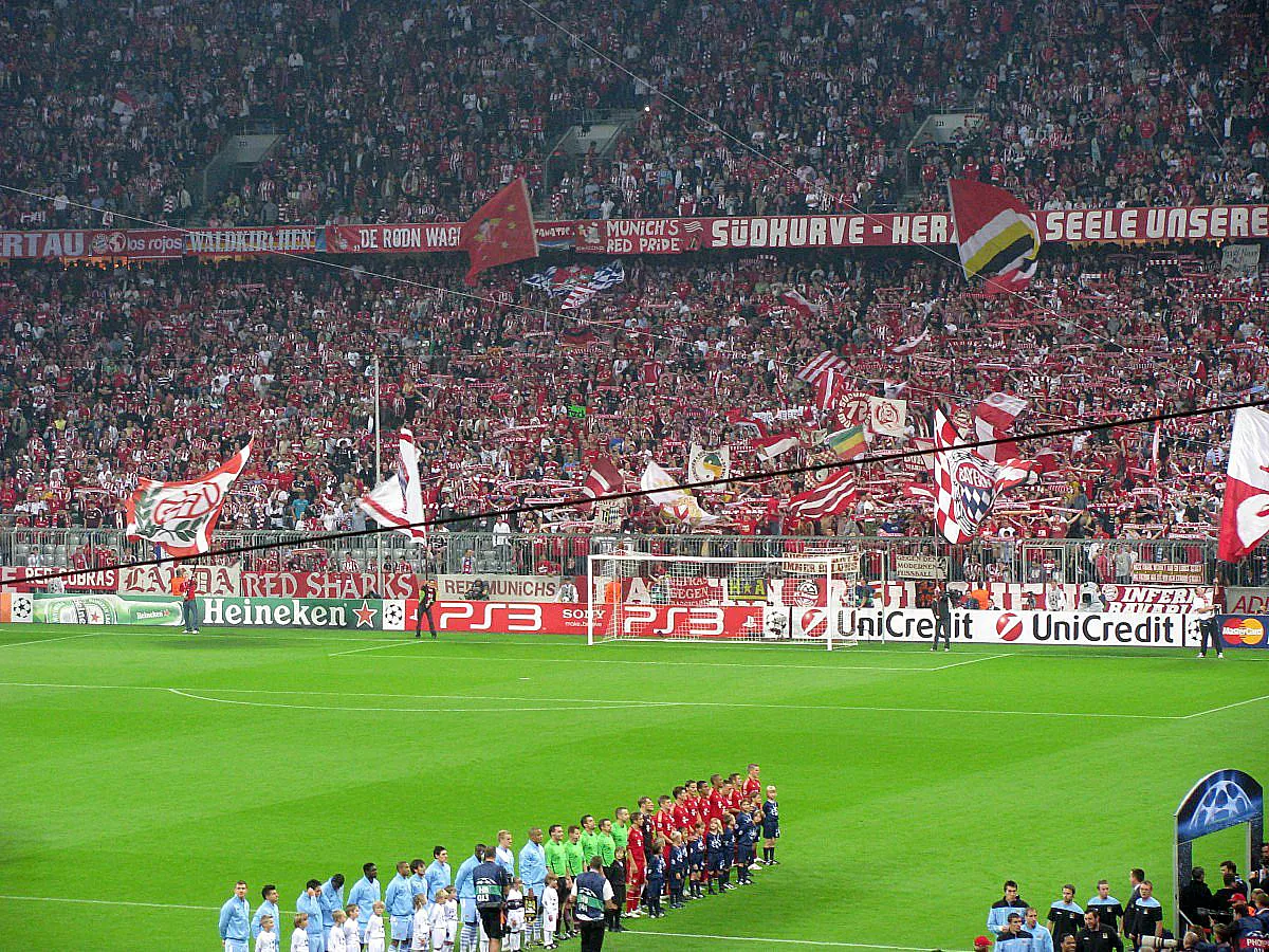 CHAMPIONS LEAQUE: FC BAYERN MÜNCHEN - MANCHESTER CITY