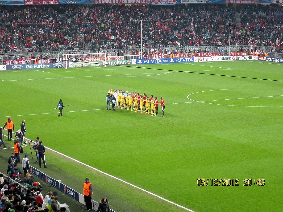 CHAMPIONS LEAQUE: FC BAYERN MÜNCHEN - BATE BORISOV