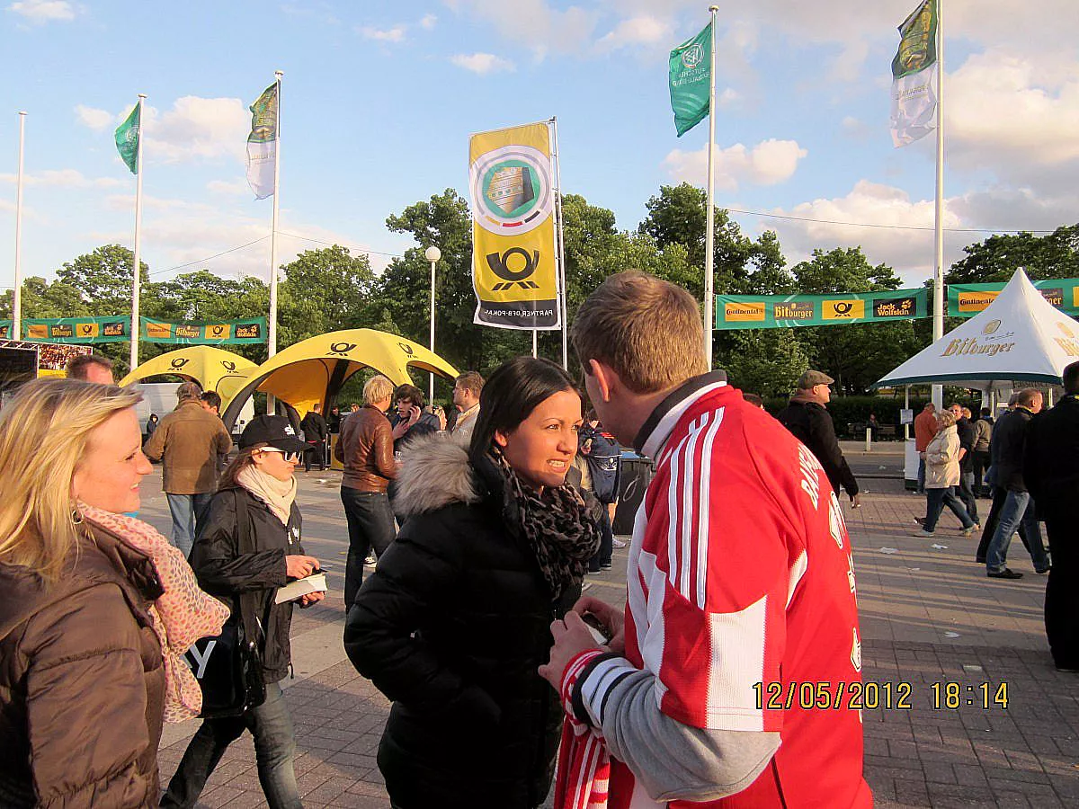 POKALFINALE BERLIN: FC BAYERN MÜNCHEN - BORUSSIA DORTMUND